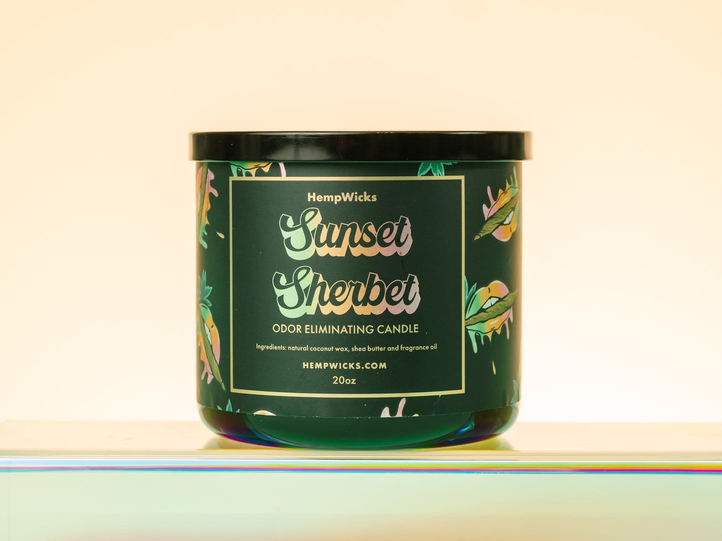 Sunset Sherbet Odor Eliminating Candle